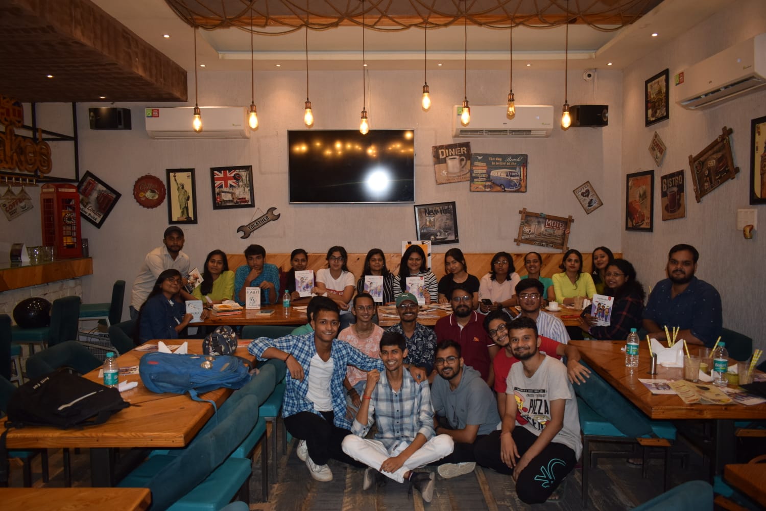 Bookvalent event with Patna Diaries and Flavors Cafe